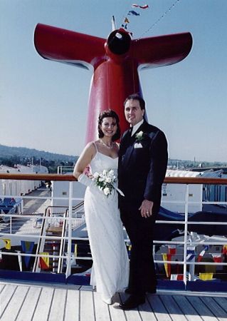 Our wedding day March 2001