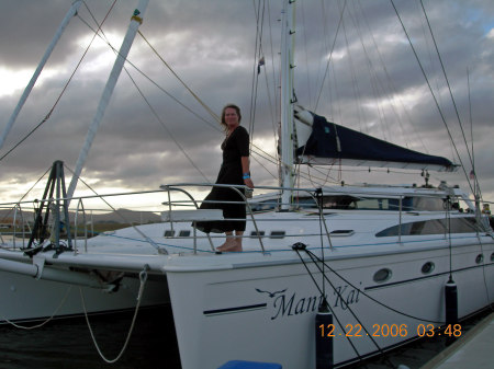 Manu Kai is the boat I skipper