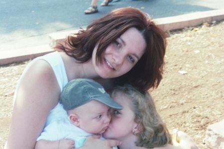 Me and Kids  at  Hershey Park 2005