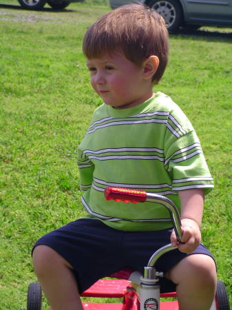 Future farmer!  Ian Powell