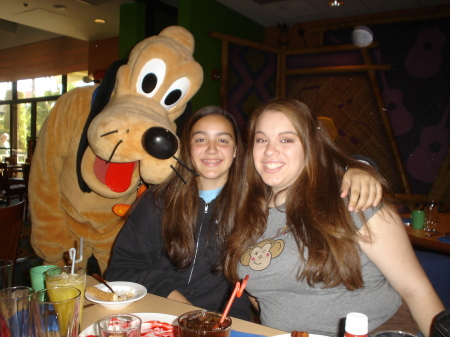 Amy & Jessica's Disney breakfast