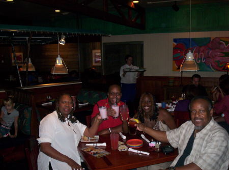 My family chillin out at Red Lobster-Sept. 2006