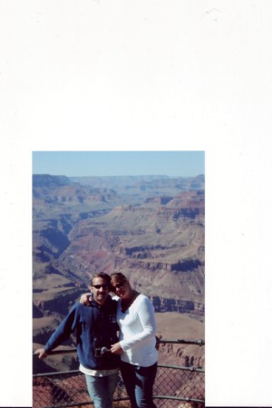 john and i at the grand canyon