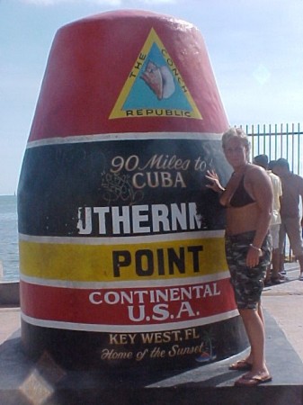 So how far is the swim from key west to Cuba????