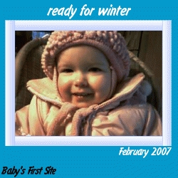 My grandaughter, Chloe, age 18mos, 2/07/07