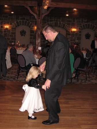 Daddy and Dana dance