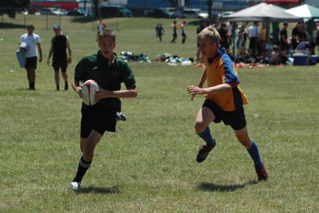 My Son Playing on NC AllStar Rugby team