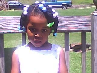 Trinitee on her 4th birthday