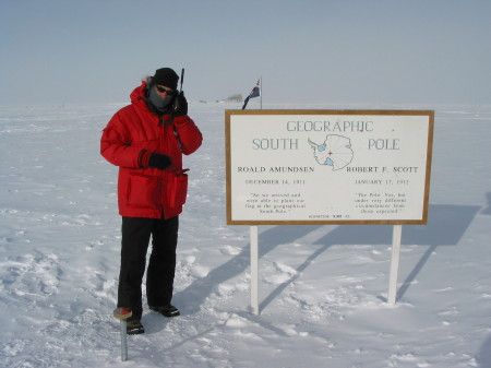 Calling Home from the South Pole
