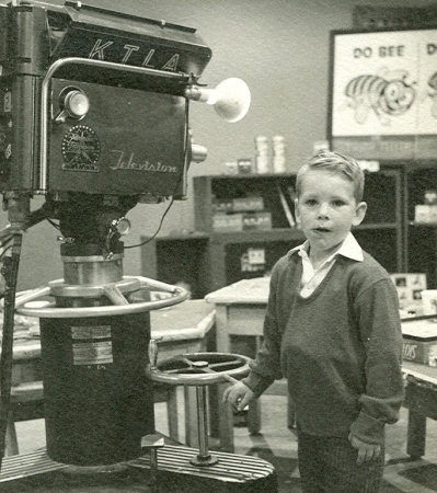 Me on Romper Room - 1960