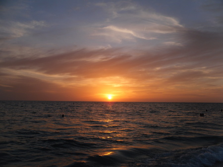 Sunset at Nakomis Beach, Florida