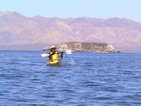 Kayaking around Baja California, Mexico