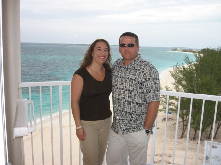 Cathy & I in the Bahamas