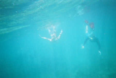 snorkelling in Mexico