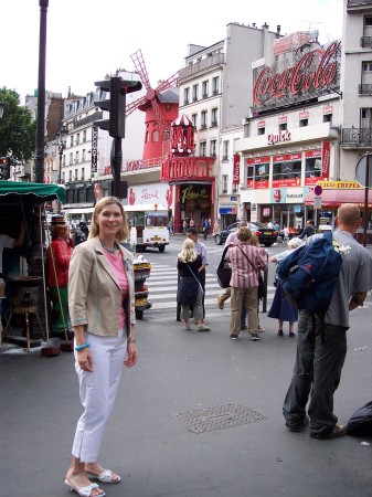 In front of the Moulin Rouge in Paris '05