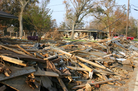 Hurricane ground zero, Pascagoula, MS