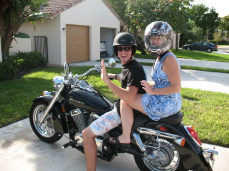 Taking a ride with Colby in FL! (son's friend)