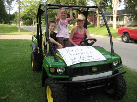 Family on Gator