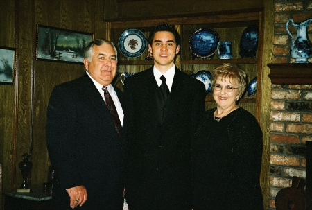 Mr. and Mrs Ward with my son Dakota