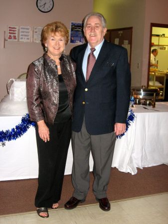 Dick and wife, Susie, at New Year's 2006 celebration