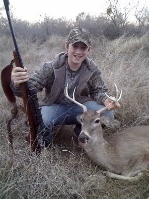 Timothy's first deer