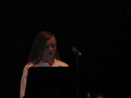 Daughter in Chior Performance