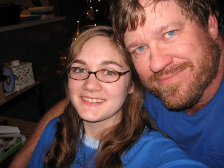 my hubby and oldest daughter jessica