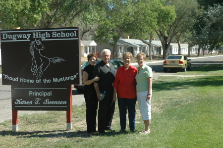 Visiting Dugway High Sept. 2007