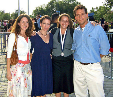 Emily's Graduation! Mel, Mom, Em & Dad