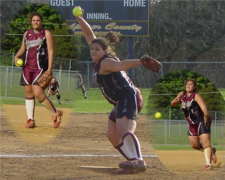 Jackie pitching.... 2006