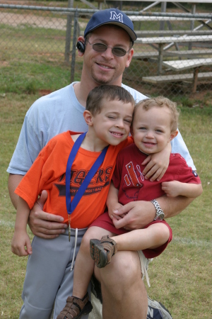 T'Ball with the boys