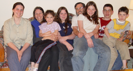 Ed and Joani's family portrait, April 2005