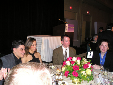 Me at a benefit dinner for Battered Women