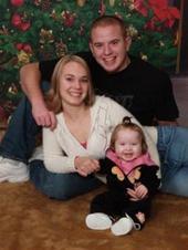 my oldest son Josh and his family