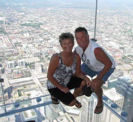 Willis Tower SkyWalk - Chicago Aug 2010