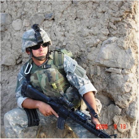 Philip on Patrol in Afghanistan