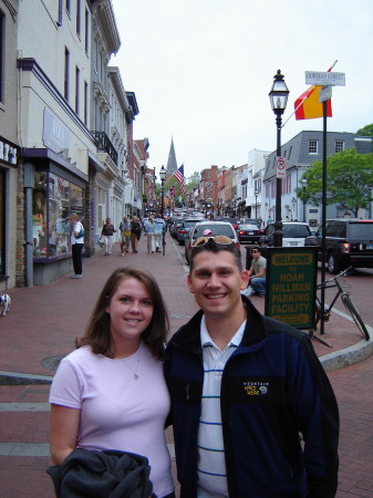 My wife Karan and I in Annapolis, MD (2006)