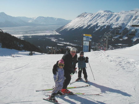 Skiing at Alyeska, Alaska