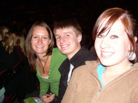 My children at the Steve Colbert show (Kim-23, Peter-17 and Nicole-18)