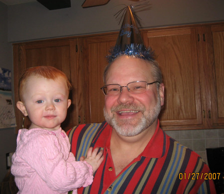 My Birthday with granddaughter Jan 2007