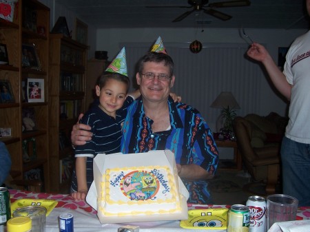 My Grandson Derek's & my birthday!