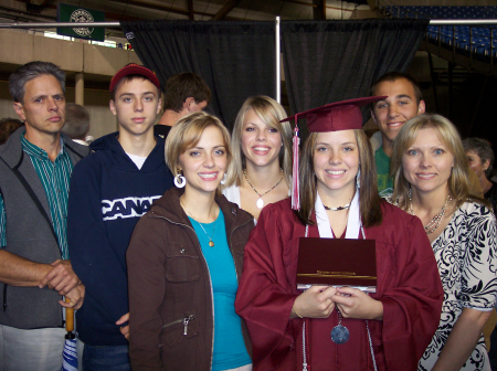 At Dani's graduation 2007