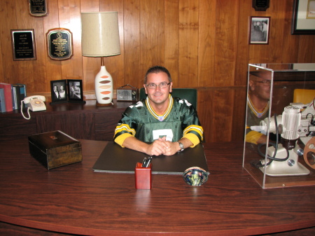 vince lombardi's desk