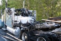 Truck on I-57