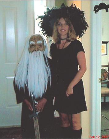 My son and me at Halloween '06