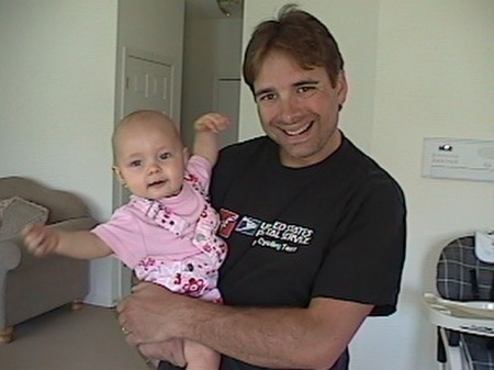 Daddy and Alyssa (1yr) 2002