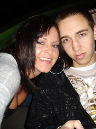 My son and I New Years 08