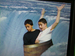 My boys at Niagara Falls