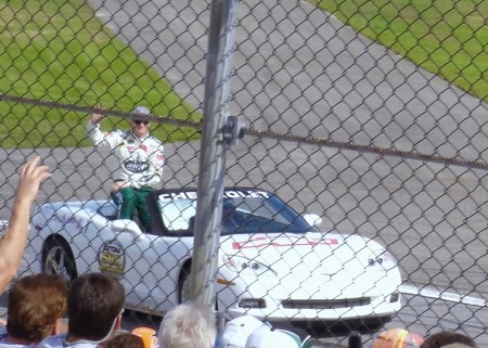 Dale Jr. at the Daytona 500 2008