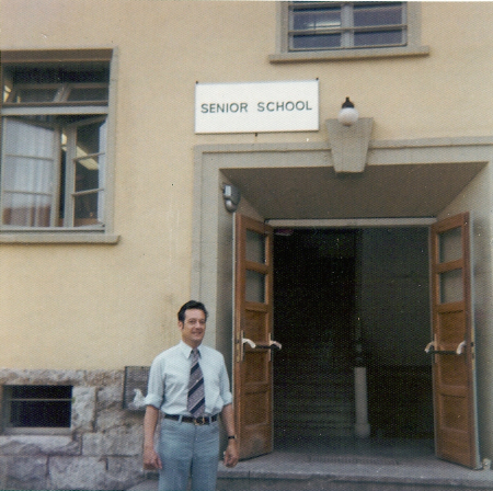 Mr Jones Jul 73 Senior School